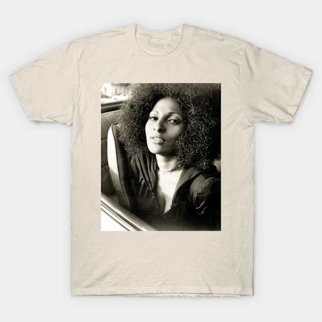 pam grier T-Shirt by dance girl and mousse podcast